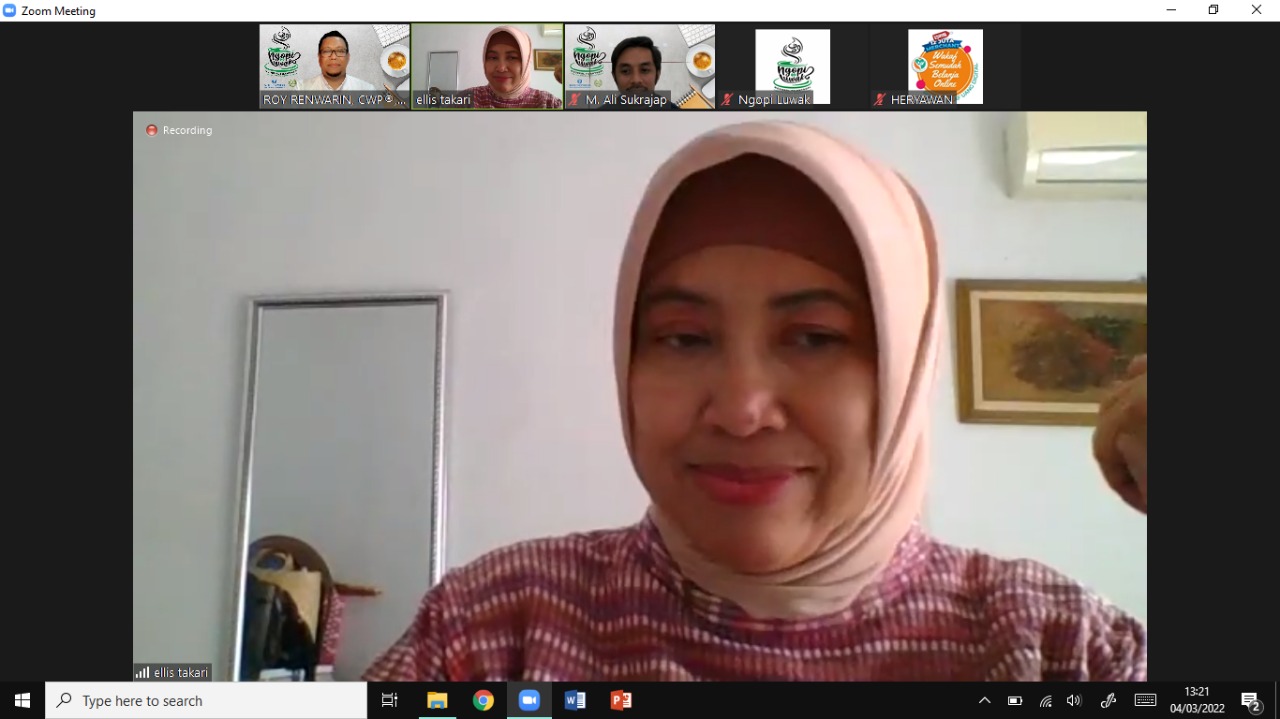 Read more about the article Virtual Meeting Kerjasama Dengan LSP Perkoperasian Indonesia Mengenai Pengembangan Profesi Perwakafan Profesional